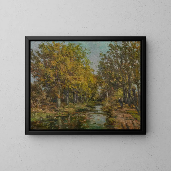 Paesaggio - Jacques Rosseels — quadro incorniciato alla parete