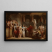 Allégorie della città di Berna Il Tempio delle Arti Liberali con la città di Berna e la dea Minerva - Jacques Sablet — quadro incorniciato alla parete