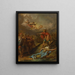 La morte di Pallas - Jacques Sablet — quadro incorniciato alla parete