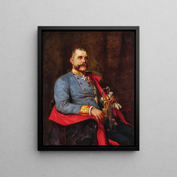 Jacques Sternfeld - Portrait of town major fieldmarshal lieutenant Ludwig ReitzBrachelli 18541937.webp