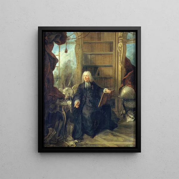 Jacques de Lajoe - Portrait prsum de labb JeanAntoine Nollet 17001770.webp