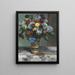 Bouquet di fiori con ortensie - Jacques-Émile Blanche — quadro incorniciato alla parete