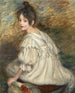 Fille à la robe blanche - Jacques - Émile Blanche — vista dell’opera
