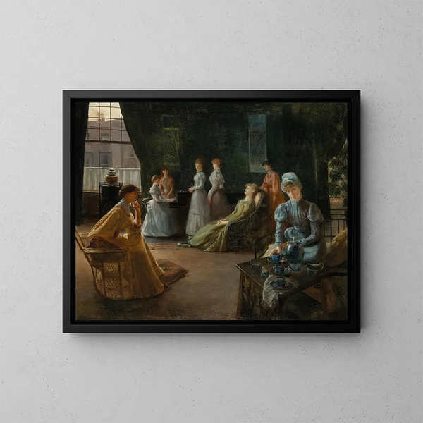 Interno a Londra - Jacques-Émile Blanche — quadro incorniciato alla parete