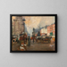Knightsbridge visto da Sloane Street dicembre 1913 - Jacques-Émile Blanche — quadro incorniciato alla parete
