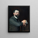 Ritratto di Monsieur Léon Pissard giovane - Jacques-Émile Blanche — quadro incorniciato alla parete