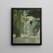 Ritratto di una dama tradizionalmente identificata come Ellen Millicent Cobden Mme Walter Sickert - Jacques-Émile Blanche — quadro incorniciato alla parete
