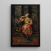 Vaslav Nijinsky dans Danse siamoise - Jacques-Émile Blanche — quadro incorniciato alla parete