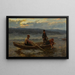 Pesca nei fiordi - Jahn Ekenaes — quadro incorniciato alla parete