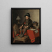 Bon con un lungo tubo - Jahn Ekenaes — quadro incorniciato alla parete