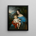 Vergine con Bambino - Jakab Marastoni — quadro incorniciato alla parete