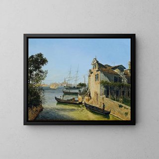Jakob Alt - Blick auf San Giorgio Maggiore in Venedig.webp