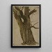 Arbre creux - Jakob Becker — quadro incorniciato alla parete