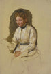Jeune fille en blouse blanche - Jakob Becker — vista dell’opera