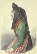 Jeune paysanne vers la gauche - Jakob Becker — vista dell’opera