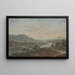 Paesaggio con il fiume Meno - Jakob Bürgi — quadro incorniciato alla parete