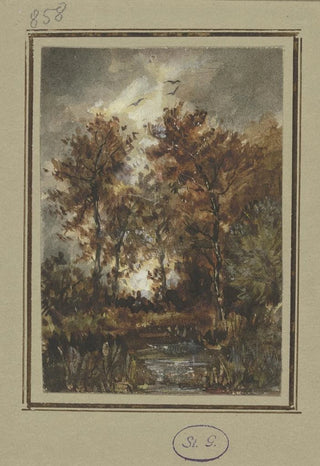 Jakob Maurer - Autumn scenery with a brook.webp