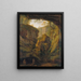 Grotta di San Francesco sul Monte Verna - Jakob Philipp Hackert — quadro incorniciato alla parete