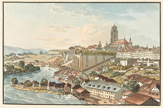 Jakob Samuel Weibel - Berne dpuis la Route de Thoune.webp