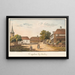Cappelen vicino ad Aarberg - Jakob Samuel Weibel — quadro incorniciato alla parete
