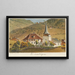 Diemtigen - Jakob Samuel Weibel — quadro incorniciato alla parete