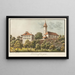 Hilterfingen - Jakob Samuel Weibel — quadro incorniciato alla parete