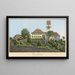 Village - Jakob Samuel Weibel — quadro incorniciato alla parete