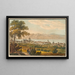 Losanna, città capitale del cantone di Vaud - Jakob Samuel Weibel — quadro incorniciato alla parete