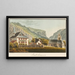 Lauterbrunnen - Jakob Samuel Weibel — quadro incorniciato alla parete