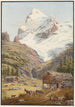 Le Wetterhorn - Jakob Samuel Weibel — vista dell’opera