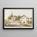 Mühleberg - Jakob Samuel Weibel — quadro incorniciato alla parete