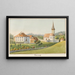 Neuenegg - Jakob Samuel Weibel — quadro incorniciato alla parete