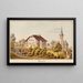 Oberbalm - Jakob Samuel Weibel — quadro incorniciato alla parete