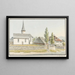 Rüderswil - Jakob Samuel Weibel — quadro incorniciato alla parete