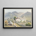 Rexau - Jakob Samuel Weibel — quadro incorniciato alla parete