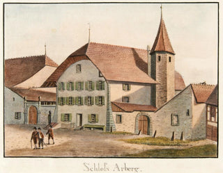 Château d'Arberg - Jakob Samuel Weibel — vista dell’opera