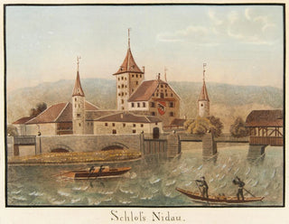 Château de Nidau - Jakob Samuel Weibel — vista dell’opera