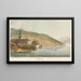 Spiez - Jakob Samuel Weibel — quadro incorniciato alla parete