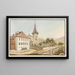 Steffisbourg - Jakob Samuel Weibel — quadro incorniciato alla parete