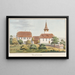 Thunstetten - Jakob Samuel Weibel — quadro incorniciato alla parete