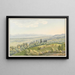 Vista dal Padiglione del campo del Monte - Jakob Samuel Weibel — quadro incorniciato alla parete