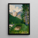Paesaggio con la tomba di Maksymilian Gierymski - Jakub Juszczyk | Reproduction — quadro incorniciato alla parete