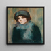 Donna - Jalmari Ruokokoski — quadro incorniciato alla parete