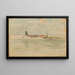 Una piccola nota rossa, Dordrecht - James Abbott McNeill Whistler — quadro incorniciato alla parete