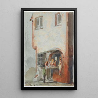 James Abbott McNeill Whistler - Boutique de Boucher The Butchers Shop.webp