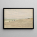 Plage d'Opale - James Abbott McNeill Whistler — quadro incorniciato alla parete