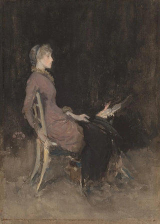 James Abbott McNeill Whistler - Study In Black And Gold Madge Odonoghue.webp