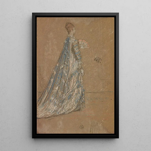 James Abbott McNeill Whistler - The Blue Dress.webp