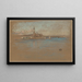 L'église di San Giorgio Maggiore - James Abbott McNeill Whistler — quadro incorniciato alla parete