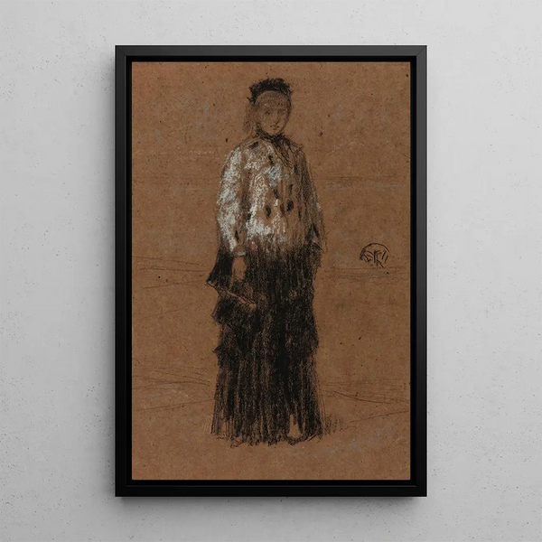 James Abbott McNeill Whistler - The Ermine Coat.webp